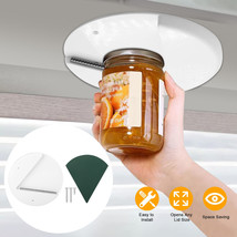 Jar Opener Under Cabinet Counter Anti-Slip Kitchen Can Bottle Cap Lid Op... - £18.09 GBP