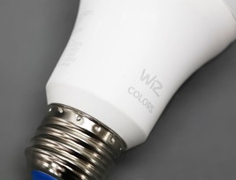 WiZ 603449 A19 White & Color Changing Wi-Fi Smart LED Light Bulb - 1 Pack image 2