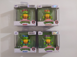 Jada Metal Figs Teenage Mutant Ninja Turtles 2.5 inch FULL Set of 4 NEW - £56.82 GBP