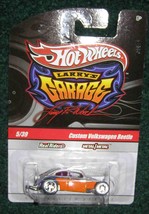 HOT WHEELS LARRY&#39;S GARAGE 5 OF 39 ORANGE WITH SILVER TOP CUSTOM VOLKSWAG... - £14.50 GBP