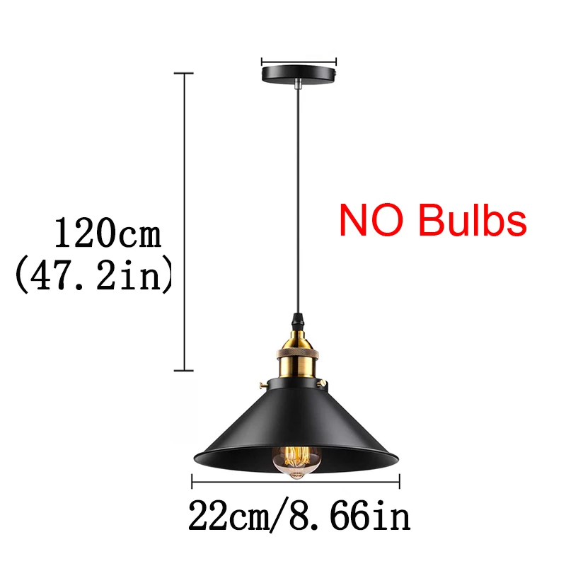 Vintage Pendant Light Loft  Industrial Hanging Lamp Ceiling Chandelier Lustre fo - £145.43 GBP