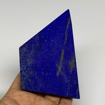 153.7g, 4.3&quot;x2.6&quot;x0.3&quot;, High Grade Natural Rough Lapis Lazuli @Afghanist... - £239.69 GBP