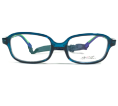 Miraflex Kids Eyeglasses Frames Elis S Cry NAVY(C.10)-L.GREEN Blue 43-16-113 - £44.35 GBP