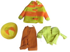 Vtg 1960&#39;s Mattel Barbie Francie Clam Diggers #1258 Outfit Incomplete - EXC - $1,087.13 MXN