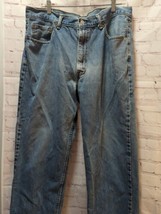 Levi&#39;s 550 men blue jeans 38x30 actual 37x28.5 Made Mexico USeD - $24.74