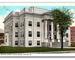 Harlan County Court House Harlan Kentucky KY UNP WB Postcard Y5 - $4.90