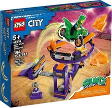 LEGO 60359 City Stuntz Dunk Stunt Ramp Challenge 144 Pcs NEW (Damaged Box) - £18.17 GBP
