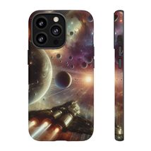 Space Art Tough Cases, Spaceship Traveling Protection for iPhone Galaxy ... - $524.68 MXN