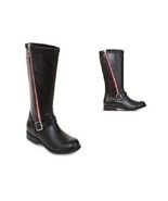 Total Girl Boots Black / Hot Pink Zip Side Size 11 ,2 NIB - £19.17 GBP