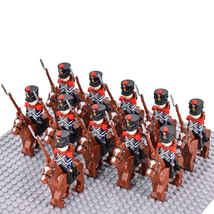 22pcs Napoleonic Wars Mounted French Fusiliers Army Soliders Minifigure Toy Gift - £26.23 GBP