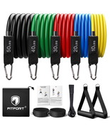 Resistance Bands Exercise Workout Up to 150lb Indoor Outdoor Door Anchor... - $50.83