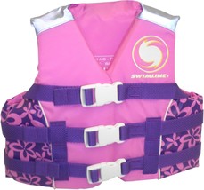 Girls&#39; Swimline Kids Uscg-Approved Life Vest. - £31.90 GBP