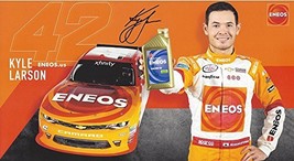 AUTOGRAPHED 2017 Kyle Larson #42 ENEOS Camaro Racing (Ganassi Team) Xfinity Seri - £49.33 GBP