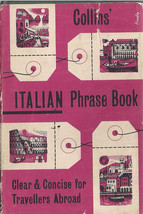 Collin&#39;s Italian Phrase Book - $6.00