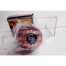 Colorado Rockies America’s Pastime 1993 Rawlings Baseball With ProMold 3... - £19.71 GBP