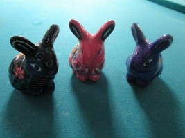 Mexican Pottery Rabbits And Praying Mexican Priest Rare Pick 1 - £44.89 GBP
