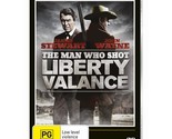 The Man Who Shot Liberty Valance DVD | James Stewart, John Wayne | Region 4 - $12.91