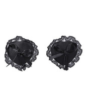 In A Bag Lace Nipple Pasties - Black - £17.57 GBP