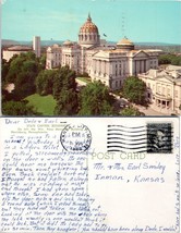 Pennsylvania Harrisburg State Capitol Buildings Posted 1966 VTG Postcard - £7.39 GBP