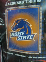 Boise State Broncos 46&quot;x 60&quot; Triple Woven Jacquard Throw Blanket by Nort... - £31.89 GBP