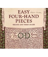 Easy 4 Hand Pieces 1903 Piano Duet Instruction Book 1st Edition PB 2nd 3... - $460.08 MXN