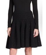 Alaia Open Knit Skirt Sz 38 Black $1799 - £391.48 GBP