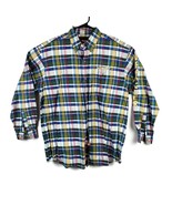 Wrangler TwentyX Mens XXL Button Up Shirt Multicolor Plaid Ranch Rodeo 2... - £23.42 GBP