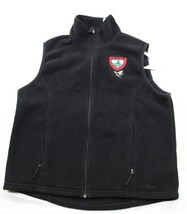 L.L. Bean Womens Black Fleece Vest With Maine Dept. Of Inland Fisheries And Wild - $453.06 MXN
