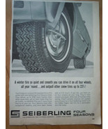 Seiberling Tires Print Magazine Advertisement 1967 - €4,36 EUR
