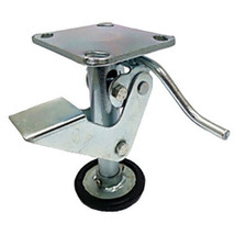 6&quot; Floor Locks Brake With Non-Slip Rubber Foot For 6&quot; X 2&quot; Casters - 1 Ea - £39.96 GBP