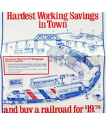 1970s Valley Bank Spirit Of 76 Railroad Train Set Advertisement Savings ... - $736.23 MXN