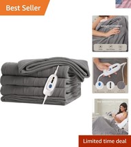 Electric Heated Blanket 72&#39;&#39;x84&#39;&#39; - 4 Levels Heating &amp; Auto Shut-Off in ... - $71.99