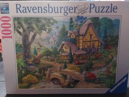 HTF Ravensburger Path to West Arbor 1000 pc Jigsaw Puzzle 2015 J. Burges... - $55.77