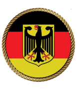 German Seal Medallion for Box Cremation Urn/Flag Case - 3 Inch Diameter - $2,234.08 MXN