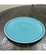 Fiesta - Turquoise Blue 12&quot; Pizza Tray Baking Homer Laughlin Ceramic Med... - $40.60 CAD