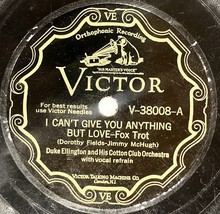 Duke Ellington and His Cotton Club Orchestra Jazz 78 RPM Victor 38008 Fox Trot - £156.60 GBP