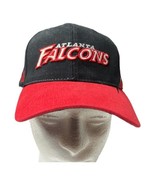 NFL Atlanta Falcons Football Black Red SPL 28 BallCap Hook/Loop Adjustab... - £11.02 GBP