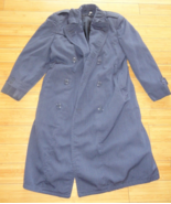 VINTAGE KOREAN WAR USAF U.S. AIR FORCE TRENCH ALL WEATHER COAT JACKET ME... - €39,45 EUR