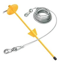 xLarge Dog Stake Tie Out System Combo Strong Restraint Holds 125lbs 30ft... - $38.50