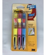 Post-It Flag Highlighter 50 Flags each 3/Pk Assorted Colors School Offic... - $19.30 CAD