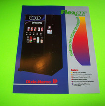 Flex Pak 3000 By DIXIE-NARCO 1996 Orig Soda Cold Drink Vending Machine Flyer - £13.27 GBP