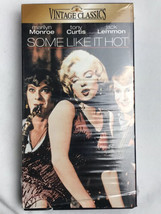 Some Like It Hot (Vhs) Marilyn Monroe Jack Lemmon Tony Curtis Classic Cinema - £8.00 GBP