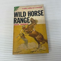 Wild Horse Range and The High Hander Western Paperback Book Ace Double 1963 - £14.52 GBP