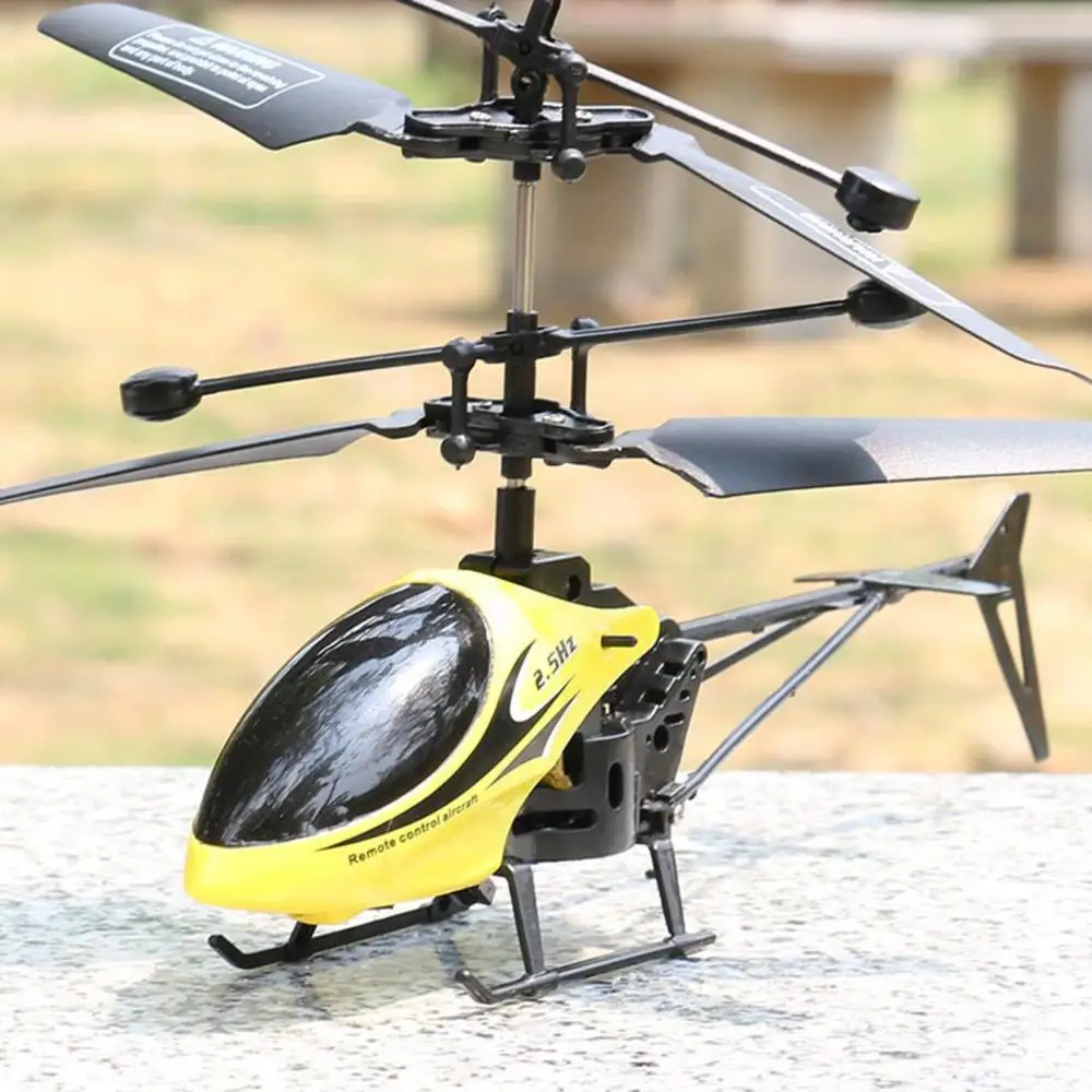 Mini Remote Control Aircraft Helicopter Infraed Induction Hovering Kids Toys LED - £12.76 GBP+