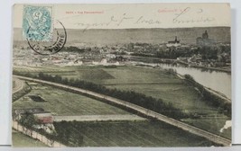 France SENS Vue Panoramique 1904 Panoramic View Postcard L14 - £7.15 GBP