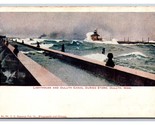 Litghthouse and Duluth Canal duluth Minnesota MN UNP Unused UDB Postcard... - $8.98
