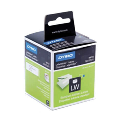 Dymo Labelwriter Address Label White (2 Rolls) - 28x89mm