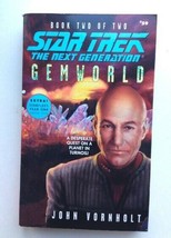 STAR TREK Next Generation GEMWORLD Book. 1 &amp; 2 by John Vornholt (2000 Pa... - $13.40 CAD
