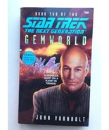 STAR TREK Next Generation GEMWORLD Book. 1 &amp; 2 by John Vornholt (2000 Pa... - £7.75 GBP