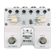 MOOER REECHO PRO Digital/Analog Delay Guitar Pedal Tap Stereo Ping Pong ... - $108.00